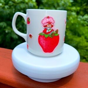 Strawberry Shortcake Handcrafted Coffee Mug Main Ongredient: Love!